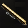 Корпус для ручки Бамбук, Латунь матовая