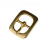 Пряжка 25 мм латунная c перекладиной 25L-009   