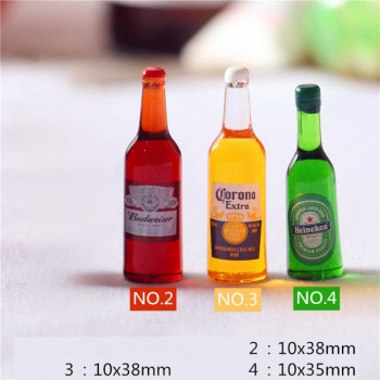 Бутылочки Пивная серия  для кукольного дома