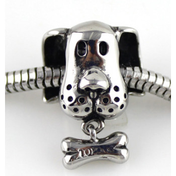 Бусина 5 мм для браслетов Pesik Сталь 