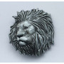 Пряжка для ремня с шипом 42 мм Лев