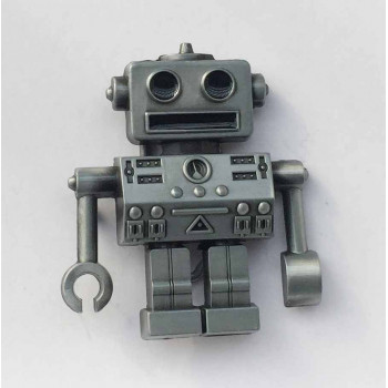 Пряжка для ремня с шипом 40 мм Робот