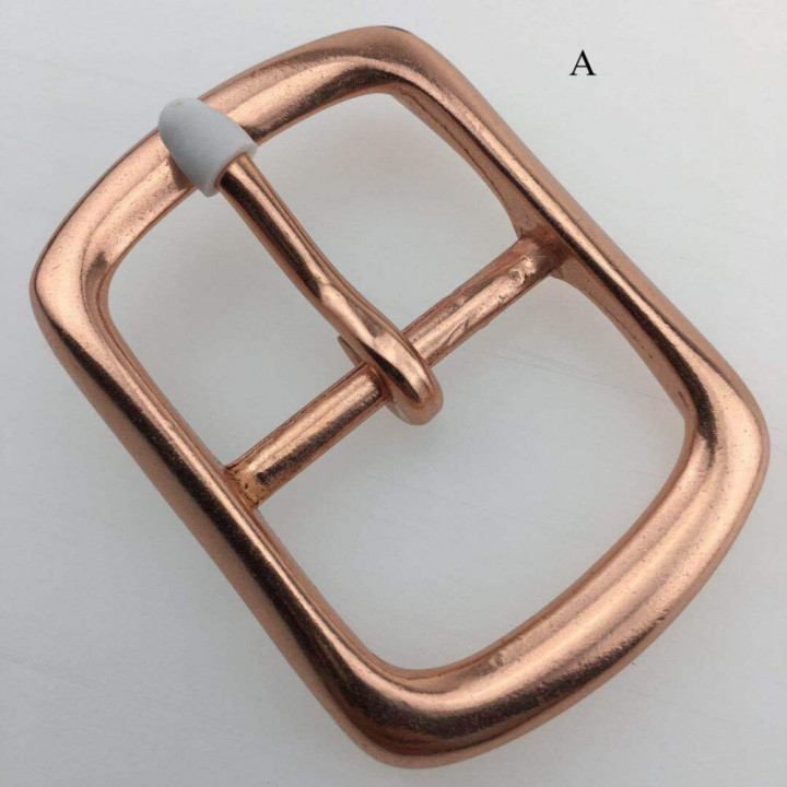 Пряжка 40 мм для ремня медная M06
