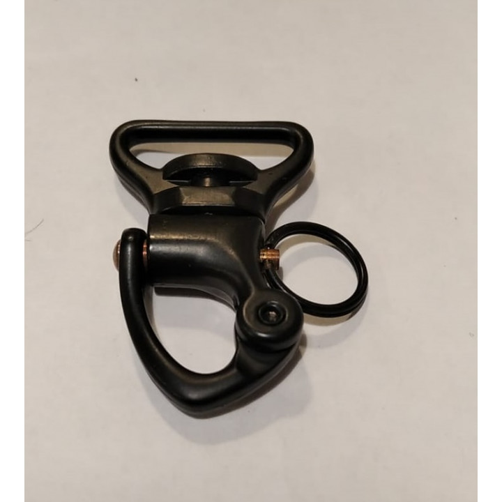 Карабин металлический 25 мм черный арт. 5177