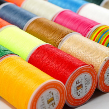 Нить для кожи вощеная 0,35 мм круглая Galaces 300 м