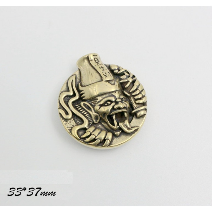 Кончо латунные для кожаных изделий арт.4542/33