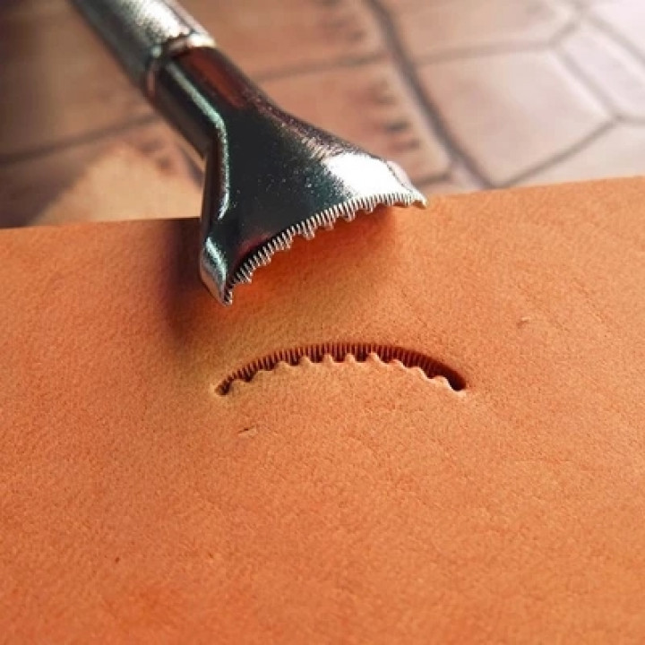 Штамп для тиснения по коже V-708 LS