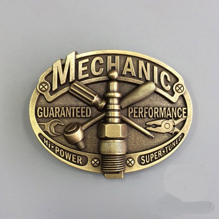 Пряжка для ремня декоративная WT148AB