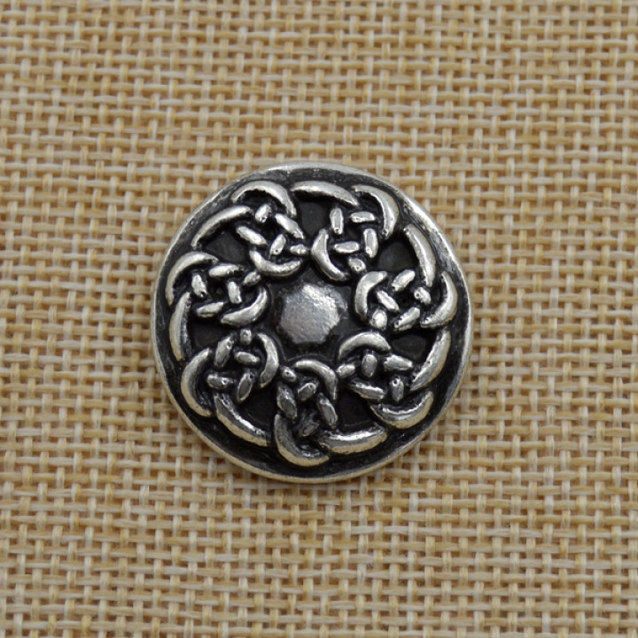 Кончо для кожаных изделий Ажурное кольцо