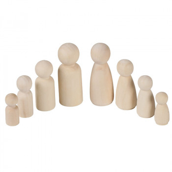 Деревянные фигурки Человечки