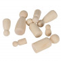 Деревянные фигурки Человечки