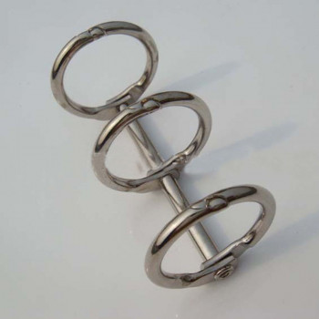 Кольцевой механизм для альбомов серебро