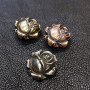 Кончо для кожаных изделий 25 мм Роза Латунь