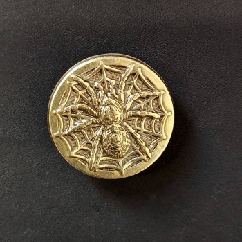 Кончо для кожаных изделий 23 мм Паук