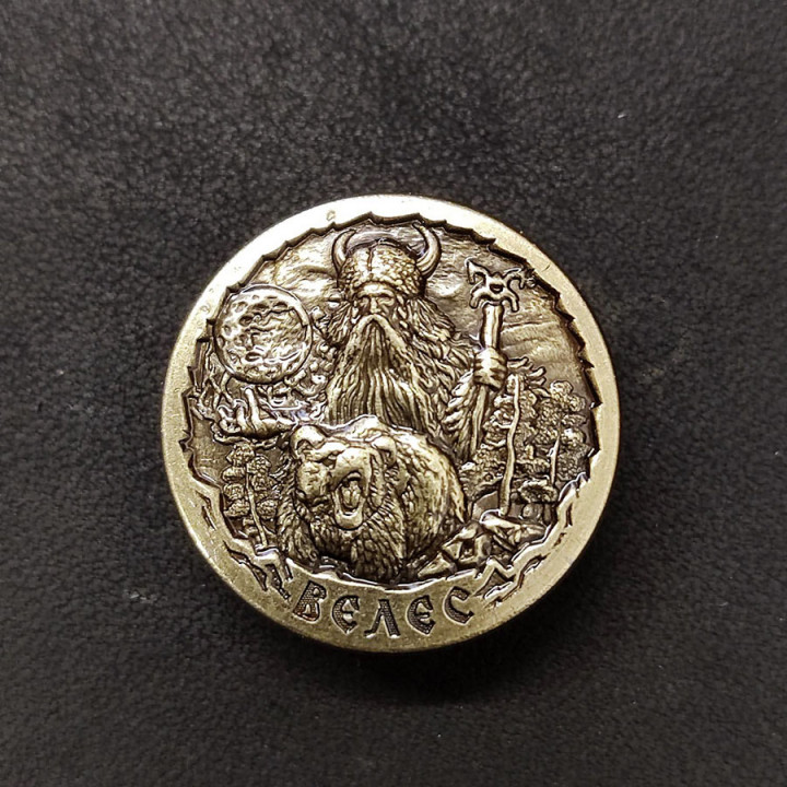 Кончо для кожаных изделий 23 мм Велес