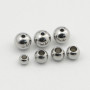 Бусина 1-6 мм Круглые для браслетов Сталь