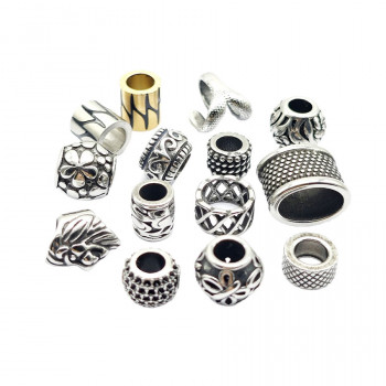 Бусина 5, 6 мм для браслетов Сталь B93