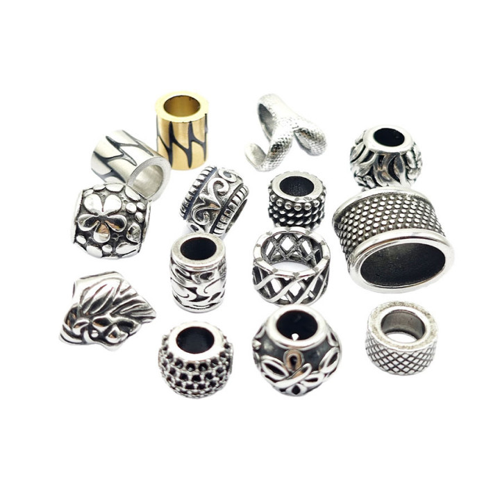 Бусина 5, 6 мм для браслетов Сталь B93