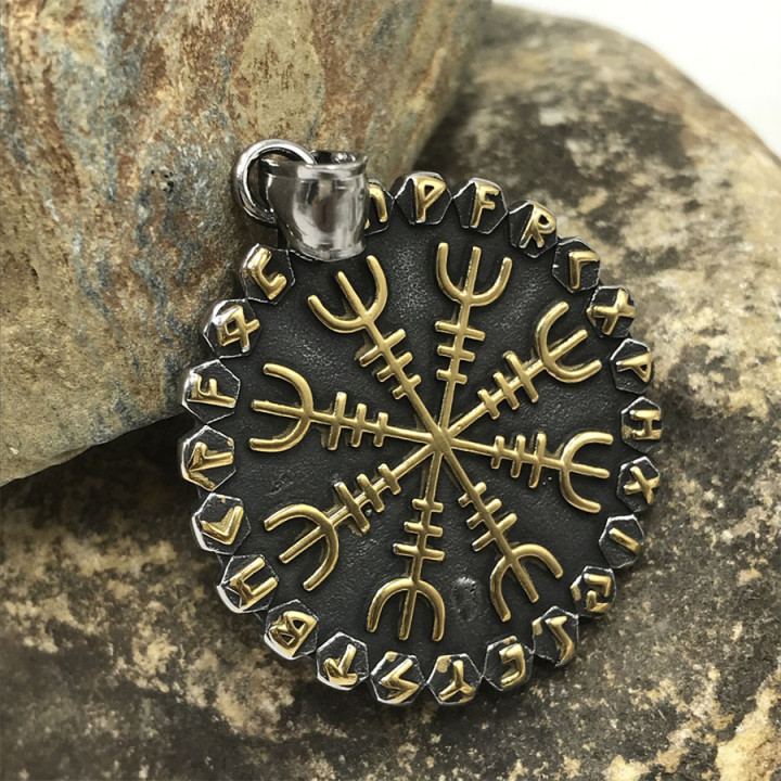 Подвеска декоративная Компас Викингов