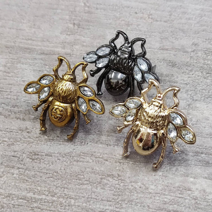 Зажим декоративный Жук алмазный