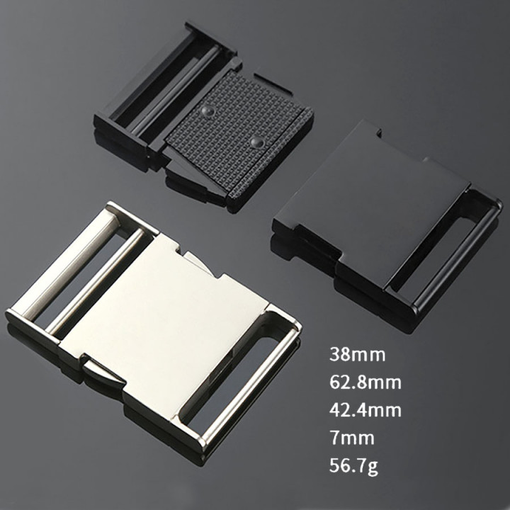 Фастекс-пряжка 38 мм металлический Q084-38