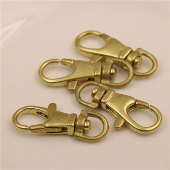 Карабин поворотный Латунь SL-3208