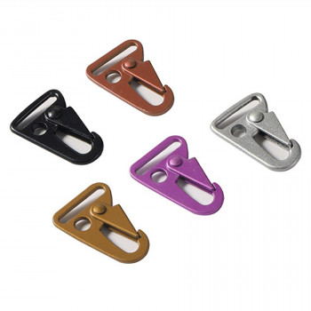 Карабин металлический 25 мм Цветной