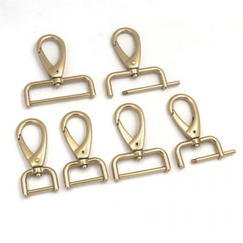 Карабин 15-40 мм с винтом Латунь арт.1540