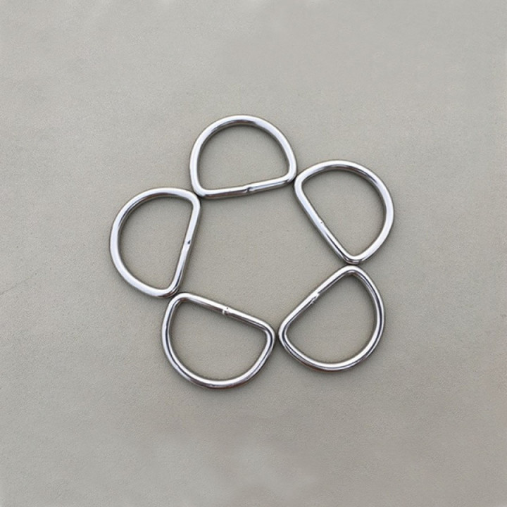 Полукольцо D-образное сталь 20-50 мм  