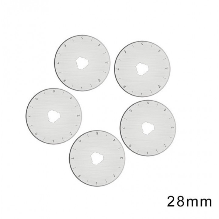Сменное лезвие 28 мм для раскройного дискового ножа для ткани