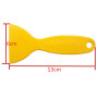 Шпатель для нанесения клея желтый пластик