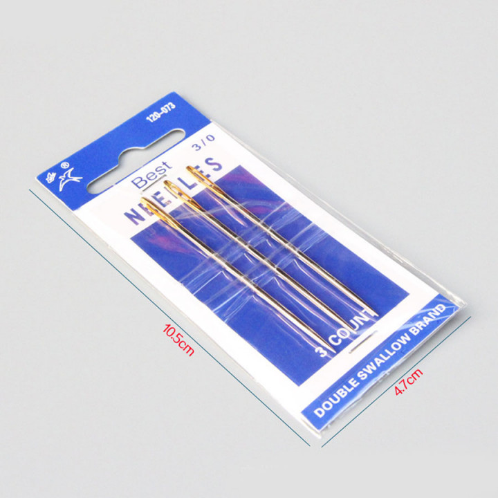 Иглы ручные набор 3 шт. арт. 120-073