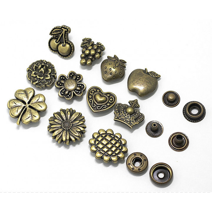 Кнопки пробивные фигурные арт.ZW-1