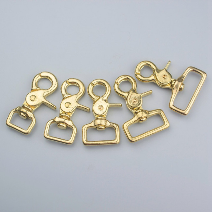 Карабин 14-38 мм Латунь арт.11564