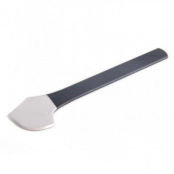 Нож шпальтовочный (скребок для мездры) закругленный