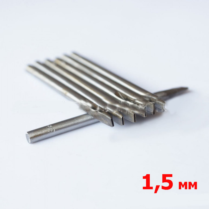 Пробойники овальные (щелевые) 1,5 мм
