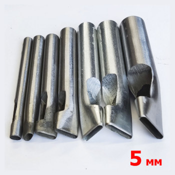 Пробойники овальные (щелевые) 5 мм