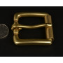 Пряжка 40 мм латунная с роликом L92