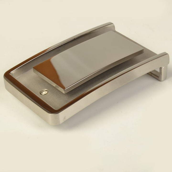 Пряжка с шипом для ремня 38 мм Прямоугольник