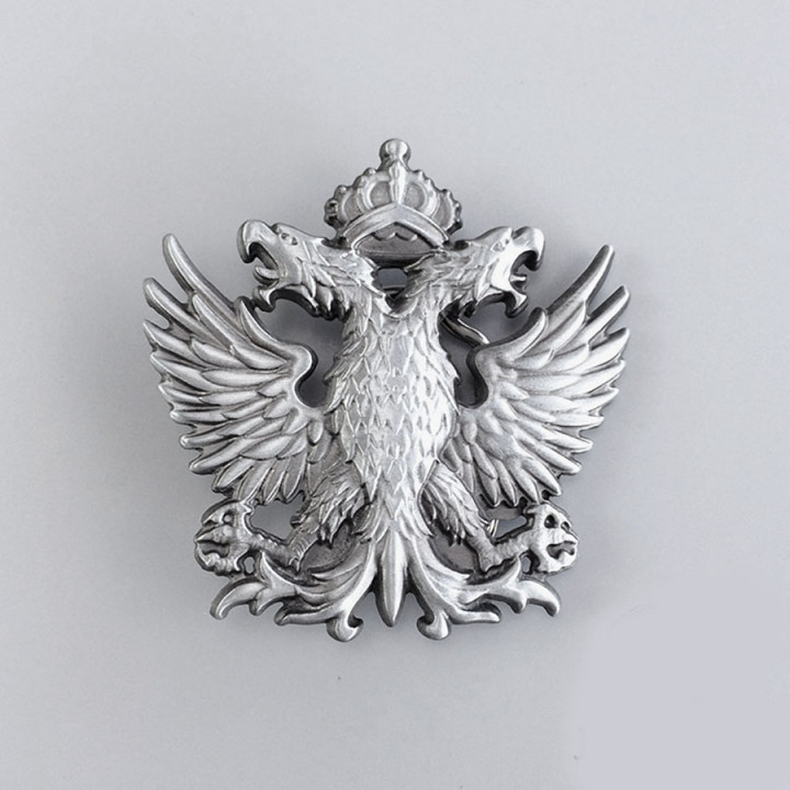 Пряжка для ремня декоративная Двуглавый орел WT041