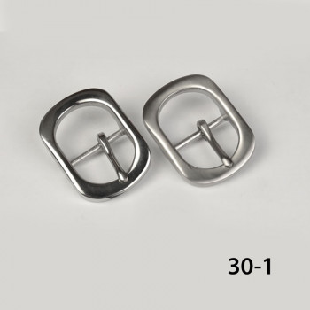 Уценка! Пряжка 30 мм стальная с перекладиной SS30-1