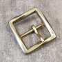 Пряжка 35 мм латунная с перекладиной 35L-25