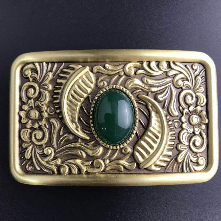 Пряжка для ремня декоративная D-20