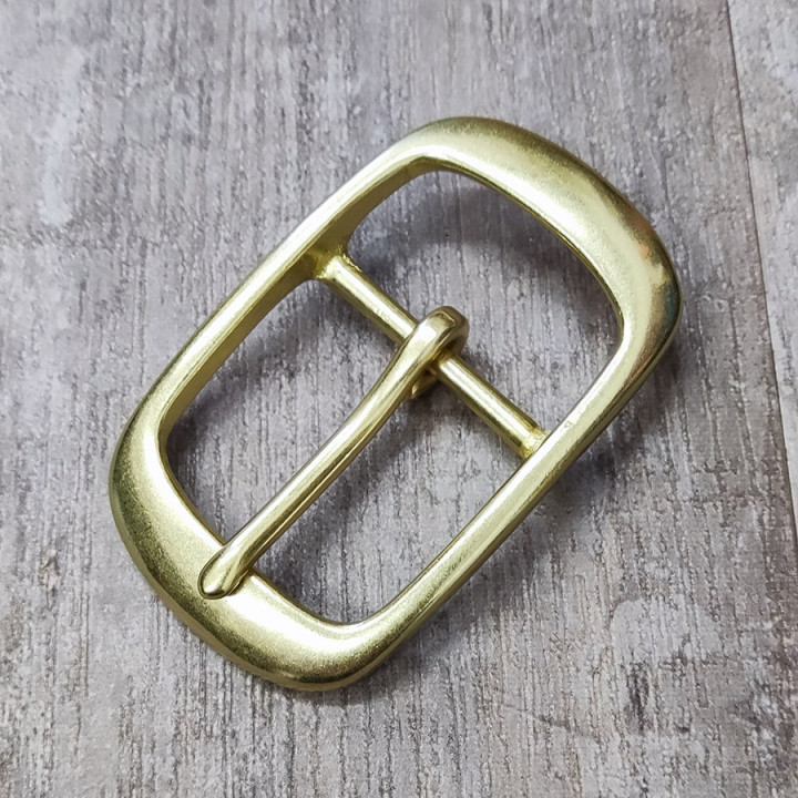 Пряжка 40 мм латунная с перекладиной L109/7