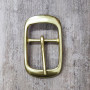 Пряжка 40 мм латунная с перекладиной L109/7