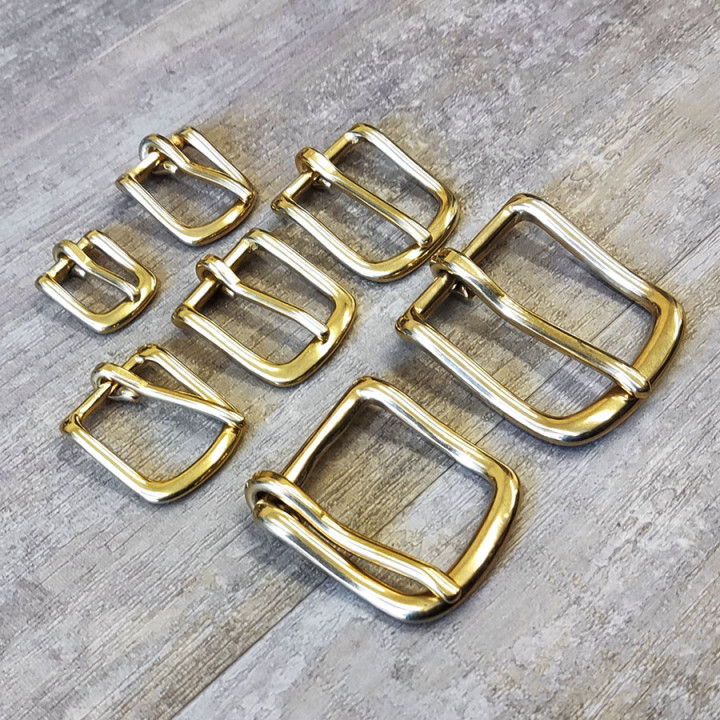 Пряжка 13-38 мм латунная 13L-003