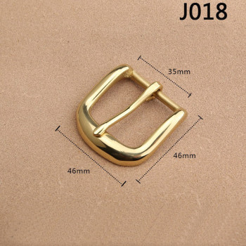 Пряжка 35 мм латунная Золото арт. J018