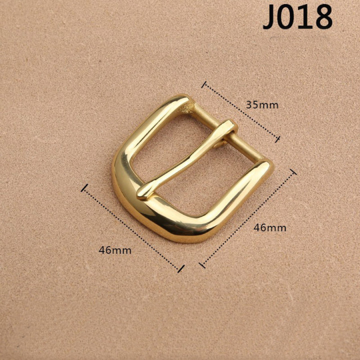 Пряжка 35 мм латунная Золото арт. J018