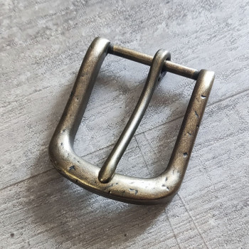 Пряжка 39 мм латунная Антик арт.40095