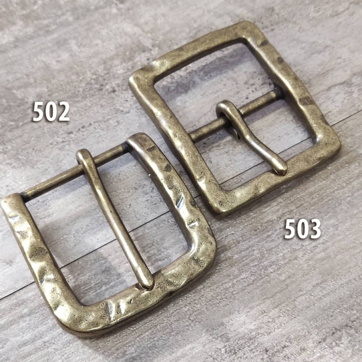 Пряжка 40 мм латунная Антик L502-503